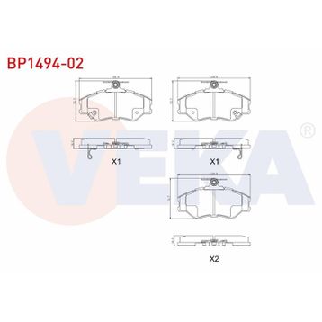 FREN BALATASI ARKA PABUÇLU HYUNDAI H100
