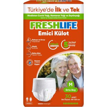 Freshlife 30 Adet M Emici Külot