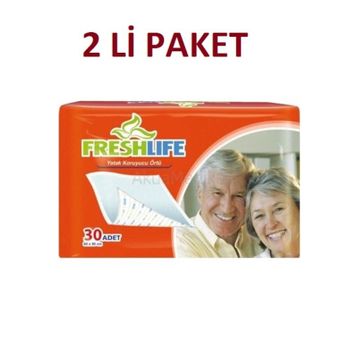 Freshlife 60x90 30 Adet 2 Paket Yatak Koruyucu