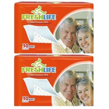 Freshlife 60x90 30 Adet 2 Paket Yatak Koruyucu