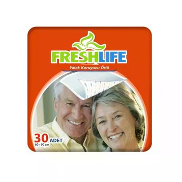 Freshlife 60x90 cm 30 Adet Hasta Altı Yatak Koruyucu
