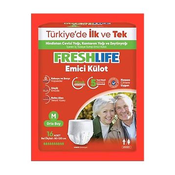 Freshlife Belbantlı M 16'lı Hasta Bezi