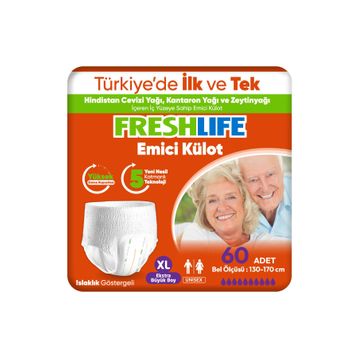 Freshlife Emici Külot XL Ekstra Büyük 60 Adet Hasta Bezi