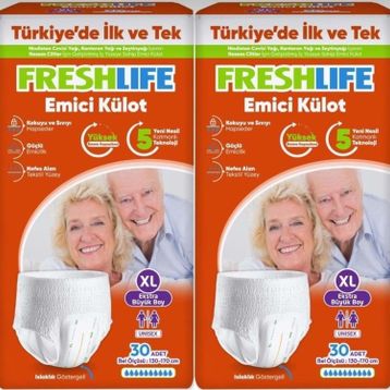 Freshlife Emici Külot XL Ekstra Büyük 60 Adet Hasta Bezi