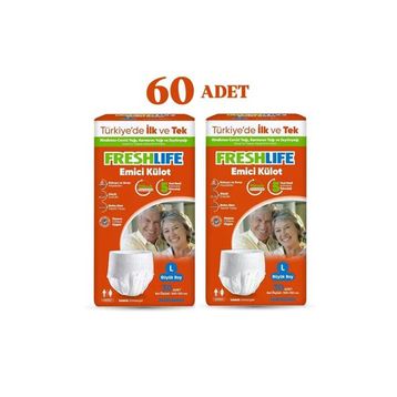 Freshlife Külot Large 60 Adet Hasta Bezi