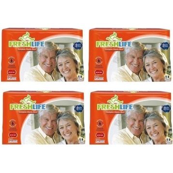 Freshlife Large Belbantlı Tekstil Yüzey 120 Adet Hasta Bezi