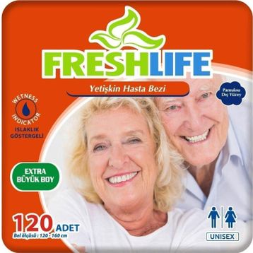 Freshlife XLarge Yetişkin Belbantlı 4x30 Adet Hasta Bezi