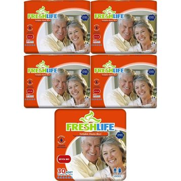 Freshlife Yetişkin Hasta Bezi Bantlı L Large Büyük 150 Adet Hasta Bezi