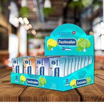 Freshmaker 36'lı Stand Antibakteriyel 15'li Cep Mendili