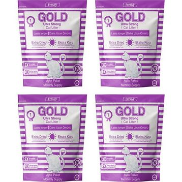 Freshy Gold Silika 4x3.8 lt Kristal Kedi Kumu