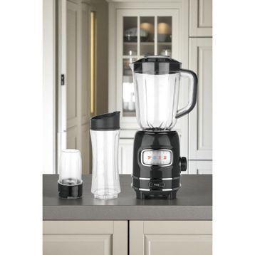 Fressi FR-BL01 Retroblend Öğütücülü Smoothie Krem Şişeli Retro Blender Seti