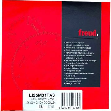 Freud 125x3,1x20 Z24 Çizici Testere