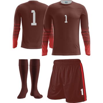 FreySport Active Bordo Kırmızı Kaleci Seti
