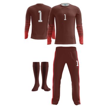 FreySport Active Bordo Kırmızı Kaleci Seti