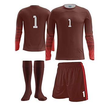 FreySport Active Bordo Kırmızı Kaleci Seti