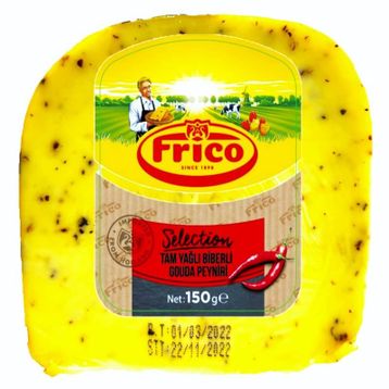 Frico 150 gr Tam Yağlı Biberli Gouda Peyniri