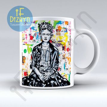 Frida Kahlo Kupa Bardak