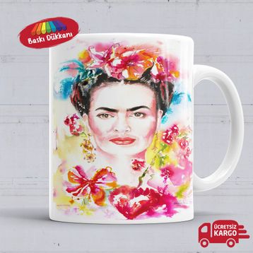 Frida Kahlo Kupa Bardak