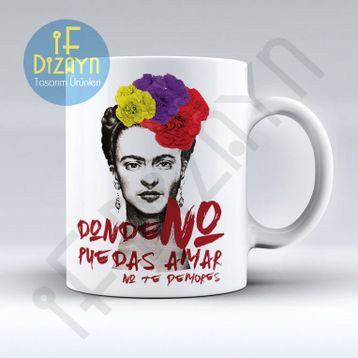 Frida Kahlo Kupa Bardak