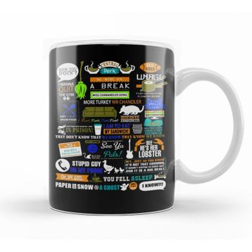 Frıends Central Perk Kupa Bardak