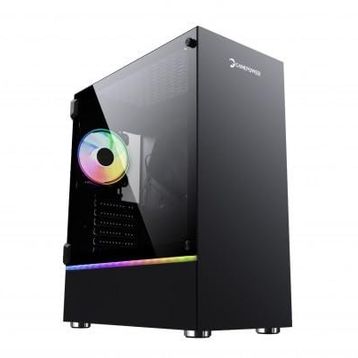 Frisby CM-105 650 W 80+ USB3.0 4x12 cm Fan Pencereli Siyah ATX Kasa