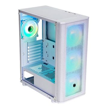Frisby CM-106 Beyaz 650W 80+ Double ARGB Gaming Mesh Kasa