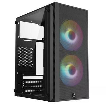 Frisby FC-8970G Rainbow Fanlı 300 W Micro ATX Oyuncu Kasası