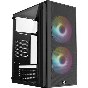 Frisby FC-8970G Rainbow Fanlı 300 W Micro ATX Oyuncu Kasası