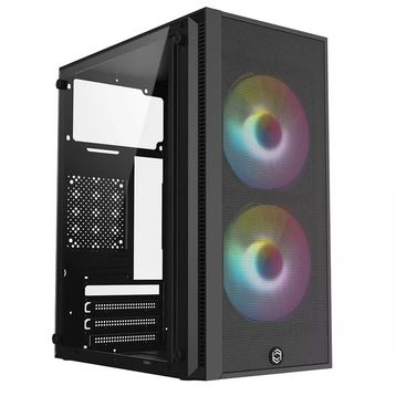 Frisby FC-8970G Rainbow Fanlı 300 W Micro ATX Oyuncu Kasası