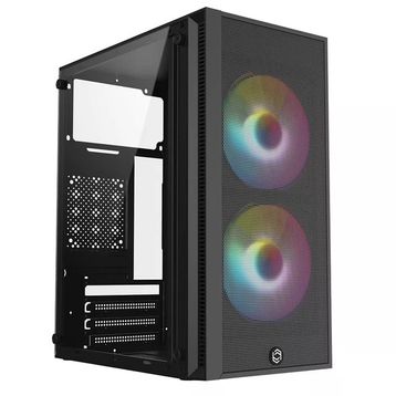 Frisby FC-8970G Rainbow Fanlı 300 W Micro ATX Oyuncu Kasası