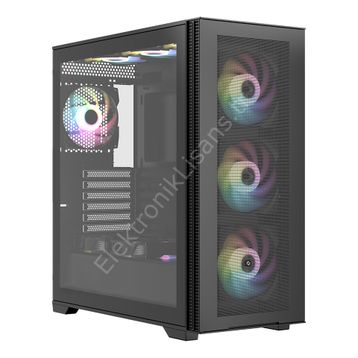 Frisby FC-9535G 650W 80+ 4X RGB Gaming Mesh Kasa
