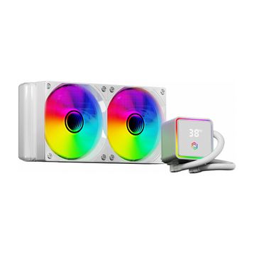 Frisby FCL-240W ARGB 240 mm AM5/1851P Beyaz İşlemci Sıvı Soğutucu