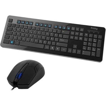 Frisby FK-W156QU Siyah Kablosuz Multimedya Q Klavye Mouse Set