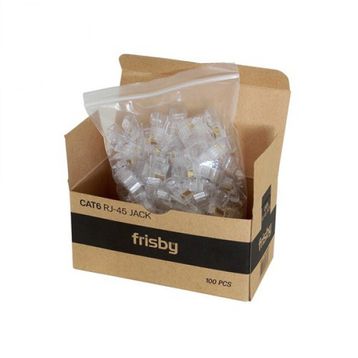 Frisby FNW-RJ4522N Metal FTP Altın Uç Konnektör