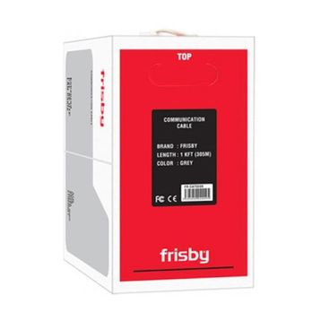 Frisby FR-CAT5E09 305 m UTP Cat 5e AWG24 Gri Data Kablo