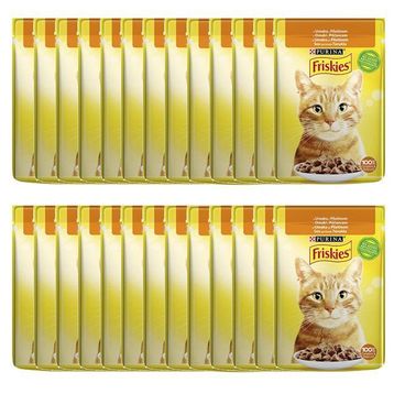 Friskies 26x85 gr Tavuklu Yaş Kedi Maması
