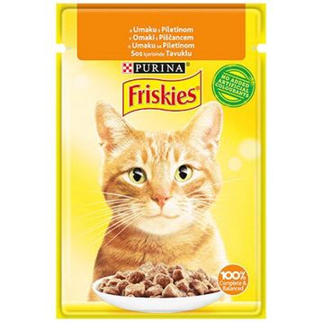 Friskies 26x85 gr Tavuklu Yaş Kedi Maması
