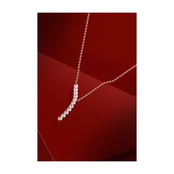 FRNCH FRJ30419-519-C Sıralı Zirkon Taşlı Kadın Kolye
