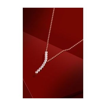 FRNCH FRJ30419-519-C Sıralı Zirkon Taşlı Kadın Kolye