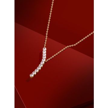 FRNCH FRJ30419-519-G Sıralı Zirkon Taşlı Kadın Kolye