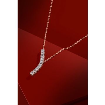 FRNCH FRJ30420-520-C Sıralı Zirkon Taşlı Kadın Kolye