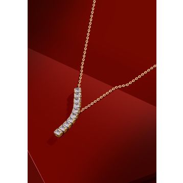 FRNCH FRJ30420-520-G Sıralı Zirkon Taşlı Kadın Kolye