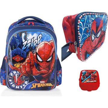 Frocx 41321 Due Fighter 3'lü Spiderman İlkokul Çantası