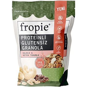 Fropie 240 gr Proteinli Glutensiz Granola Kaju & Keten Tohumu