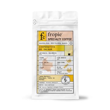 Fropie 250 gr Orta İçim Öğütülmüş Colombia Filtre Kahve