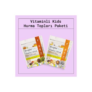 Fropie 2x80 gr Vitaminli Kids Meyve Topları
