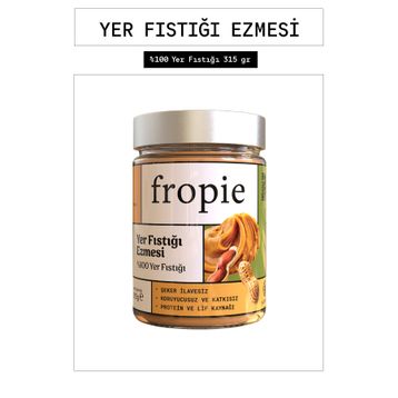 Fropie 315 gr %100 Yer Fıstığı Ezmesi
