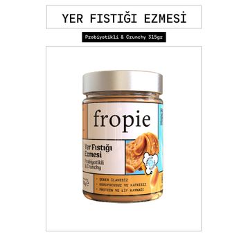 Fropie 315 gr Probiyotikli Crunchy Yer Fıstığı Ezmesi