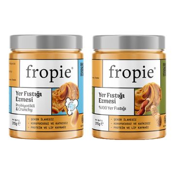 Fropie 315 gr Probiyotikli Crunchy Yer Fıstığı Ezmesi