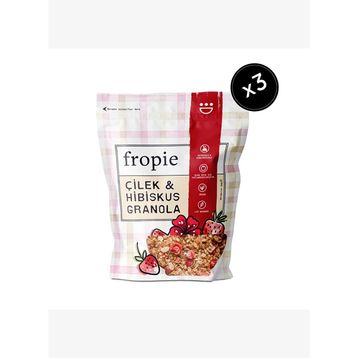 Fropie 360 gr Çilek&Hibiskus Granola